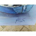 Средна картина масло на платно Испания - 3699